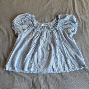 DOÊN Frederica Top in Icy Blue